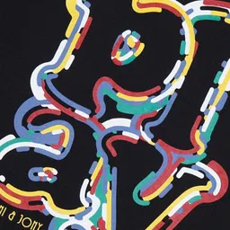 Gini and Jony Boys Typography Printed Raw Edge T-shirt image 3