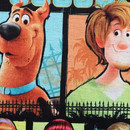 Scooby Doo by Wear Your Mind Boys Black Scooby Doo Printed T-shirt image 2