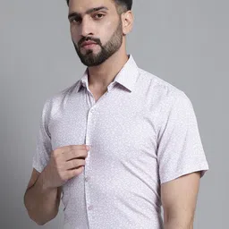 JAINISH Classic Animal Printed Formal Shirt image 3