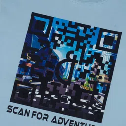 Gini and Jony Boys Graphic Printed Round Neck Cotton T-shirt image 3