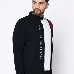 Octave Colourblocked Mock Collar Sweatshirt image 4