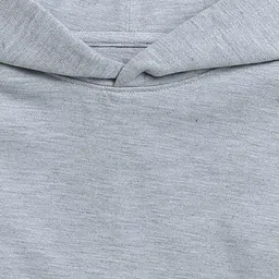 NUSYL Girls Graphic Printed Fleece Hooded Pullover Sweatshirt image 3