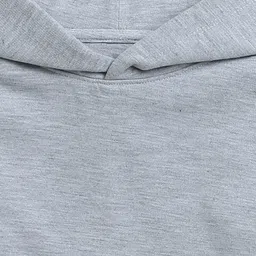 NUSYL Girls Astronaut Printed Hooded Fleece Pullover Sweatshirt image 2