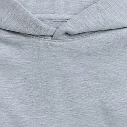 NUSYL Girls Graphic Printed Hooded Fleece Sweatshirt image 3