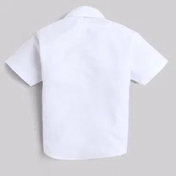 Jeetethnics Boys Black & White Shirt & Shorts With Suspenders image 3