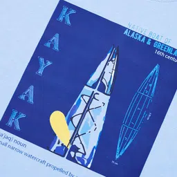 My Milestones Boys Graphic Printed Drop-Shoulder Sleeves Oversized Cotton T-shirt image 3