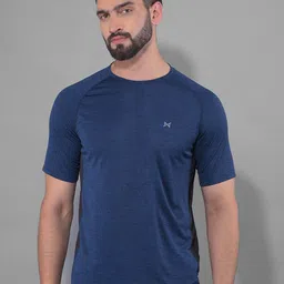 Force NXT Men Pack Of 3 Anti Odour Solid Round Neck Training or Gym T-shirt image 3