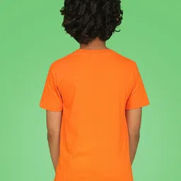 NUSYL Boys Typography Printed Round Neck T-shirt image 2