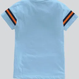 BAESD Boys Pack of 3 Typography Printed Pure Cotton T-shirt image 4