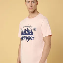 Wrangler Typography Printed Cotton T-shirt image 5