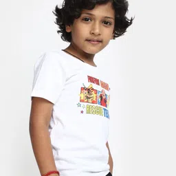 V-Mart Boys Graphic Printed Cotton T-shirt image 4
