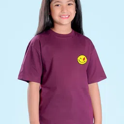 NUSYL Girls Graphic Printed Oversized T-shirt image 4