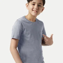 BAESD Boys Short Sleeves Round Neck Cotton T-shirt image 3