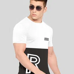 BAESD Boys Colourblocked Cotton T-shirt image 5