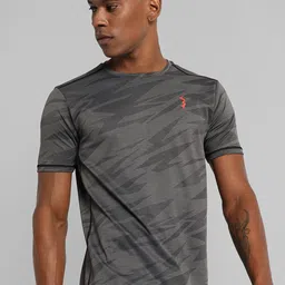 Campus Sutra Abstract Printed Outdoor T-shirt-image-20