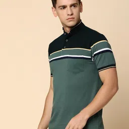 V-Mart Striped Polo Collar T-shirt image 5