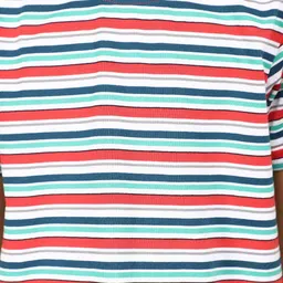 V-Mart Boys Striped Cotton T-shirt image 5