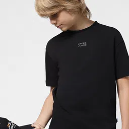 Jack & Jones Junior Boys Round Neck Short Sleeves Oversized T-shirt image 4