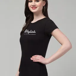 Trend Level Typography Printed Pure Cotton T-shirt image 2