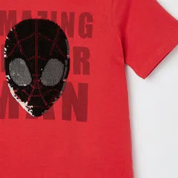 Fame Forever by Lifestyle Boys Marvel Printed Cotton T-shirt image 5