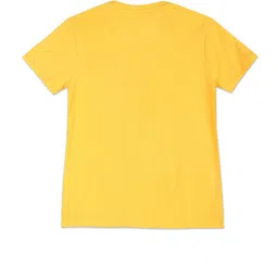 U.S. Polo Assn. Kids Boys Typography Printed Pure Cotton T-shirt image 3