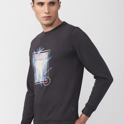 van heusen V Dot Men Printed Sweatshirt image 2