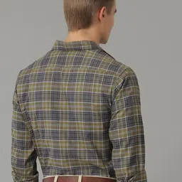 Aldeno Comfort Tartan Checked Cotton Casual Shirt image 4