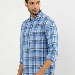 Tommy Hilfiger Men Tartan Checks Opaque Checked Casual Shirt image 4