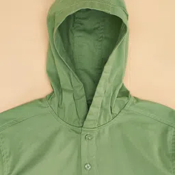 Pantaloons Junior Boys Hooded Casual Cotton Shirt image 3