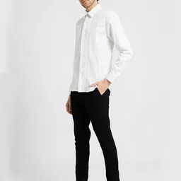 Banana Club Classic Vertical Striped Cotton Slim Fit Casual Shirt image 4