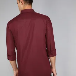 VTEXX Standard Fit Spread Collar Casual Shirt image 4