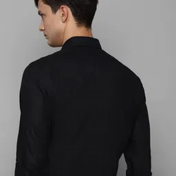 Louis Philippe Gods & Kings Self Design Slim Fit Giza Cotton Formal Shirt image 4