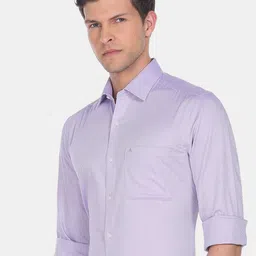 Arrow Men Slim Fit Formal Pure Cotton Shirt image 4
