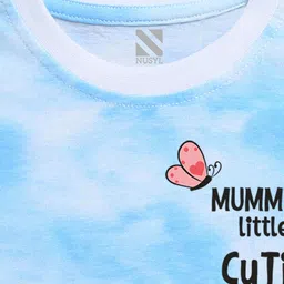 NUSYL Kids Typography Printed T-shirt image 3