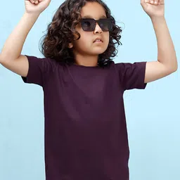 NUSYL Boys Typography Printed Round Neck T-shirt image 4