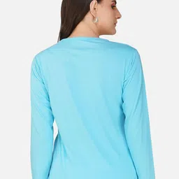 CHOZI Pack of 2 Typography Printed Regular Fit Cotton T-Shirt image 3