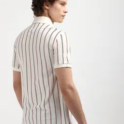 Tommy Hilfiger Striped Polo Collar T-shirt image 4