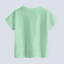 BAESD Boys Pack Of 2 Typography Printed Pure Cotton T-shirt image 3