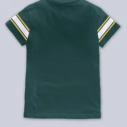 BAESD Boys Pack Of 2 Typography Printed Pure Cotton T-shirt image 4