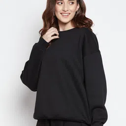 COLOR CAPITAL Round Neck Oversized Sweatshirt image 2
