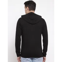 Friskers Men Black & White Typography Printed T-shirt image 2