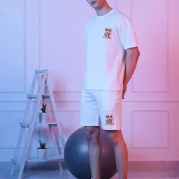 PockMAN Printed Round Neck Oversized T-shirt image 2