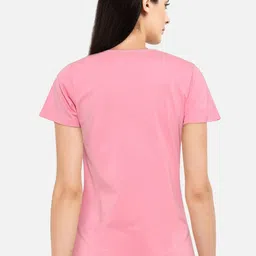 CHOZI Pack Of 2 Typography Printed Cotton T-shirt image 5