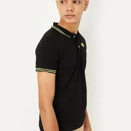 max Boys Polo Collar Pockets T-shirt image 4