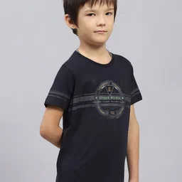 Monte Carlo Boys Typography Printed Round Neck Cotton T-shirt image 3