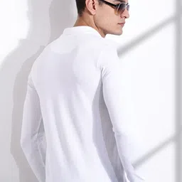 Thomas Scott Men Solid Polo Collar T-shirt image 3