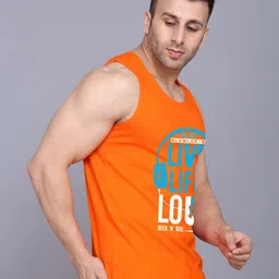 SLOWLORIS Men Typography 2 Printed Slim Fit T-shirt image 4