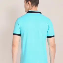 U.S. Polo Assn. Printed Collar Pure Cotton Polo Shirt image 4