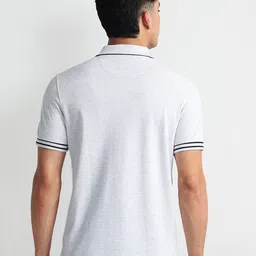 U.S. Polo Assn. Denim Co. Polo Collar Short Sleeves Cotton Slim Fit T-shirt image 4