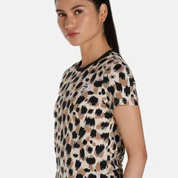 Puma DOWNTOWN Printed Slim-Fit Cotton T-Shirt image 4